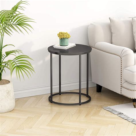 Z Impex Round Side Table, Modern Home Décor Coffee Table, End Table ...