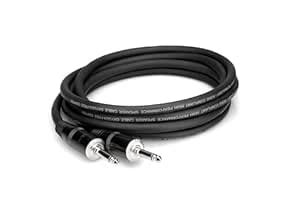 Buy Hosa SKJ Pro Speaker Cables REAN 1/4 Inch TS - (50 Feet) (Black ...