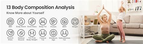 RENPHO Bluetooth BMI Weight Machine For Body Weight, Digtal Smart Body ...