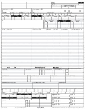 NUBC UB04 CMS-1450 - Fill and Sign Printable Template Online