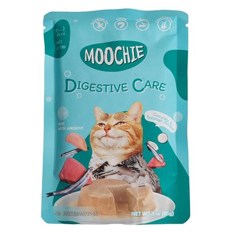 Moochie Digestive Care Pate With Anchovy Adult Cat Wet Food – ShakeHands