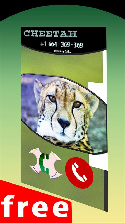 Fake call from Cheetah-Free Prank - App on Amazon Appstore