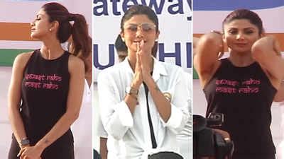 International Yoga Day: Shilpa Shetty spills the beans on her fitness ...