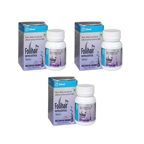 Buy New Follihair Nutraceutical Hairfall Control Tablet