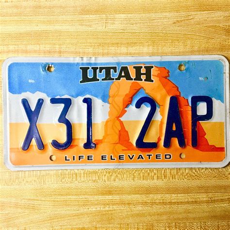 Personalized License Plates Utah at Rick Weiss blog