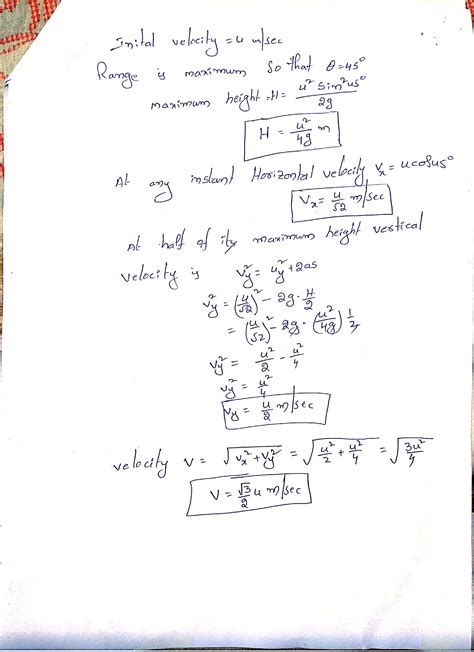 A ball is projected from the ground with a velocity U so that its range ...