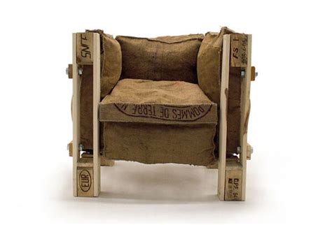 Repurposed Skid Seating : LC2 Chair