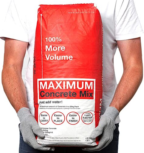Ready Mixed Cement ›› Maximum Concrete Mix 25kg ‹‹ 20 litres Volume in ...