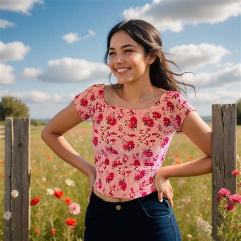 Blush Bloom Ruched Crop Top – StyleLoop