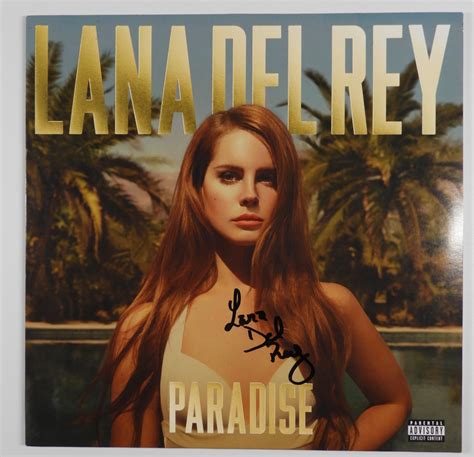 Lana Del Rey ACOA Signed Autograph Record Album Vinyl Paradise ...