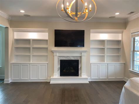 Custom Fireplace Built-Ins — Woodmaster Custom Cabinets