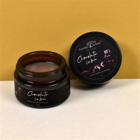Buy EarthyArome Natural & Pure Chocolate Lip Balm (No Tint) for Dry ...