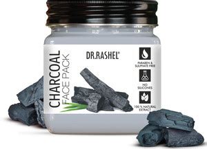 DR.RASHEL Charcoal Face Pack For Skin with Activated Charcoal | Oil ...