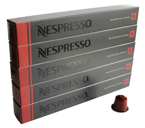 Nespresso Capsules - Vivalto Lungo Decaffeinato - 50 Capsules, 5 ...