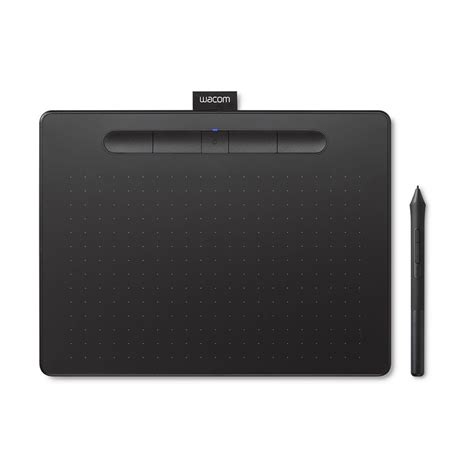 Wacom Intuos Bluetooth Creative Pen Tablet (Medium, Black) CTL6100WL ...