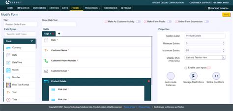 Create An Order Form That Enables Items Filtering