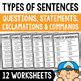 Types of Sentences - Command, Exclamation, Question, Statement Quiz ...