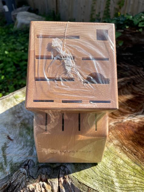 Wusthof 13 Slot Wooden Knife Block Oak Wood 2263-100 | Ubuy India