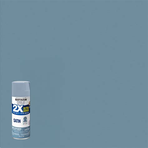 Slate Blue, Rust-Oleum American Accents 2X Ultra Cover Satin Spray ...