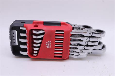 Mac Tools SRWMO212PTB 12 Piece Metric Reversible Ratcheting Wrench Set