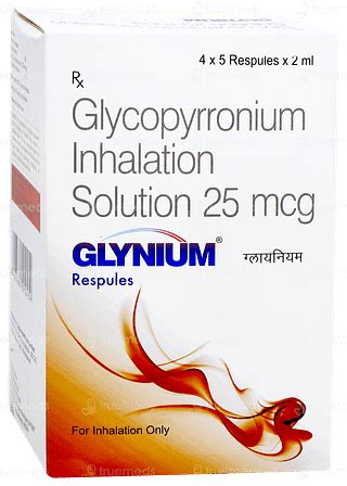 Glynium 25 MCG Respules 2 ML Pack Of | Order Glynium 25 MCG Respules 2 ...