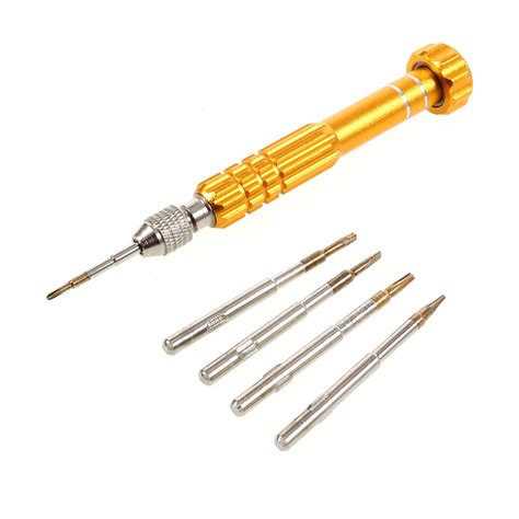Disassemble Screwdriver Tool Set with 5 Bits for Mobile Phone– UNIQKART