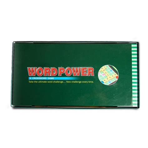 Toymate Word power – Educational Crossword Board Game for Kids & Famil ...