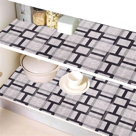 Kuber Industries (10 Mtr Roll) Anti Slip Kitchen Mats for Shelf ...