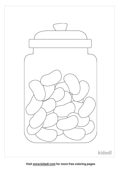 Jelly Bean Jar Printable at Robin Clark blog