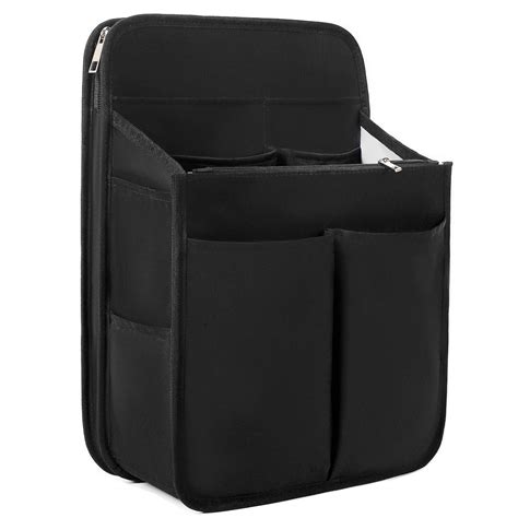 VANCORE Backpack Organizer Insert with Zipper for Rucksack Travel Black ...