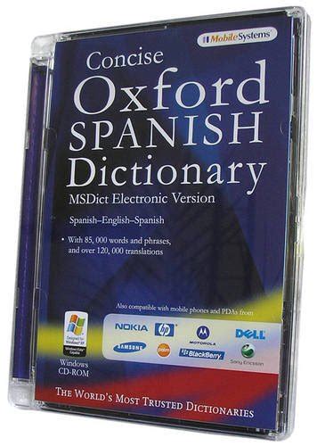 Buy MSDict Concise Oxford Spanish Dictionary Book Online at Low Prices ...