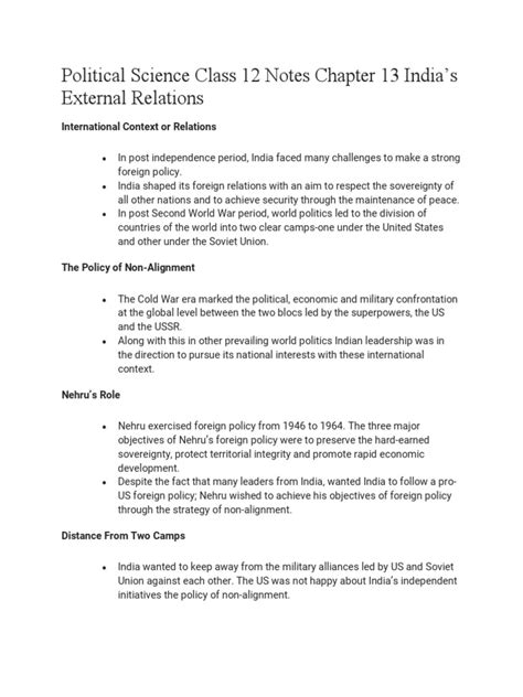 Political Science Class 12 Notes 的图像结果