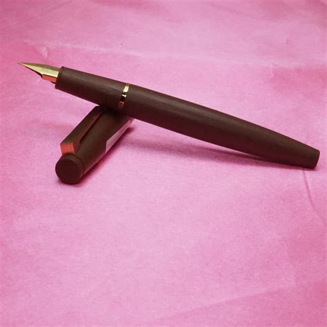 Jinhao 80 Light Brown Color Mat Finish Body With Fine Nib Gold Clip ...
