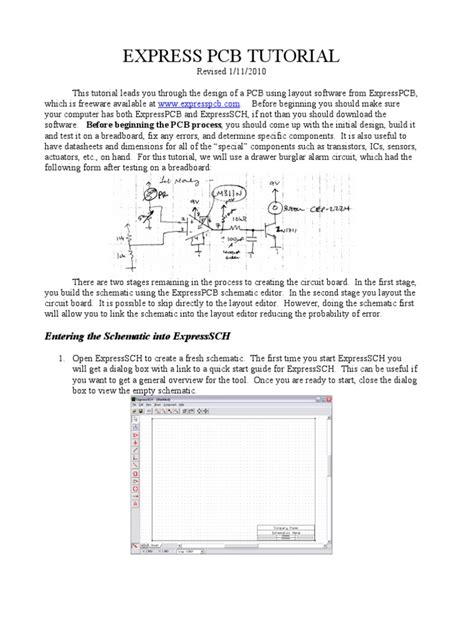 ExpressPCB Schematic Tutorial 的图像结果