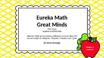 Image result for 3rd Grade Eureka Math Module 3 Lesson 6