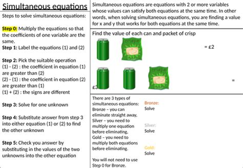 Image result for How Do Simultaneous Equations Work with Easy Step