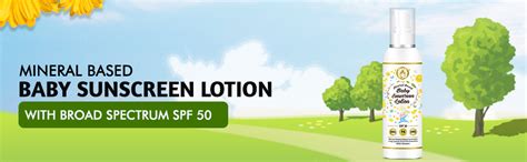 Buy Mom & World Mineral Based Baby Sunscreen Lotion, Spf 50 Pa+++, Uva ...