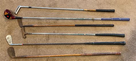 Lot - A Collection of Vintage Golf Clubs