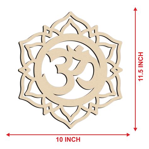 Wall Art MDF Crystal Grid Sacred Spiritual Wall Decor Cutout