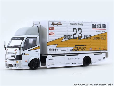 Hino 300 Custom Dieselaid 1:64 Micro Turbo diecast scale model tuck ...