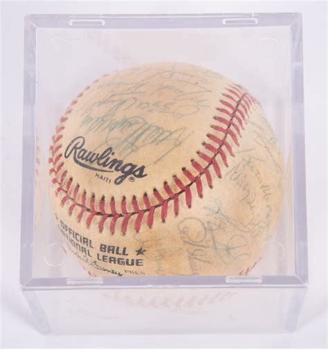 Lot - 1985 San Diego Padres Team signed with Manager and Coach Deacon ...