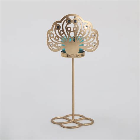 Buy Corsica Mayur Set of 2 Iron Pedestal Votive Holders from Corsica by ...