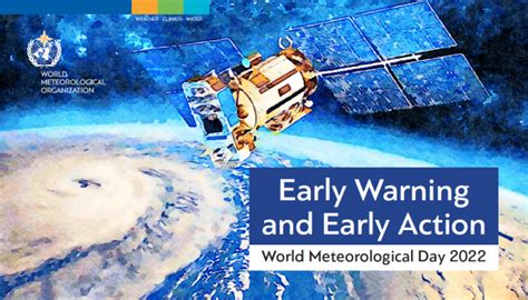 World Meteorological Day 2022: "Early Warning and Early Action"