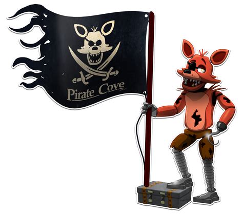 Five Nights at Freddy’s Foxy the Pirate Fox in, “Pirate Cove”, by Pinky ...