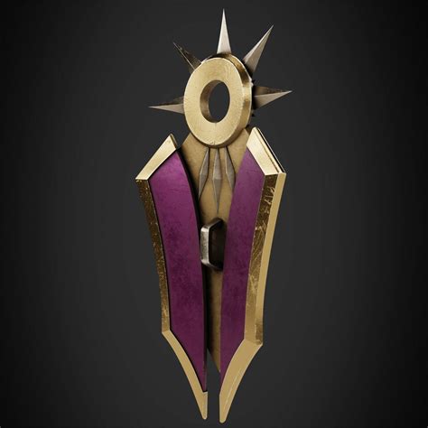 League of Legends Leona Shield of Daybreak for Cosplay 3D model 3D ...