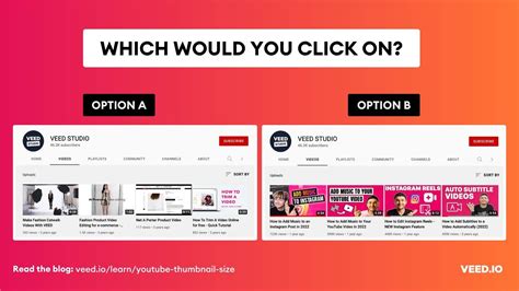YouTube Thumbnail Size and Best Practices From Experts