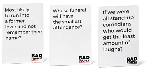 Buy Bad People The Savage Party Card Game Online at Lowest Price in ...