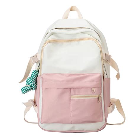 Yellow Student School Backpack for Teenage Girls – CRAZE