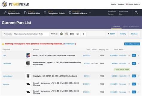 Image result for Computer Parts Compatibility Checker