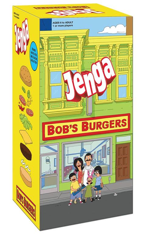 Buy USAopoly Bob's Burgers Edition Jenga Game Online at Low Prices in ...